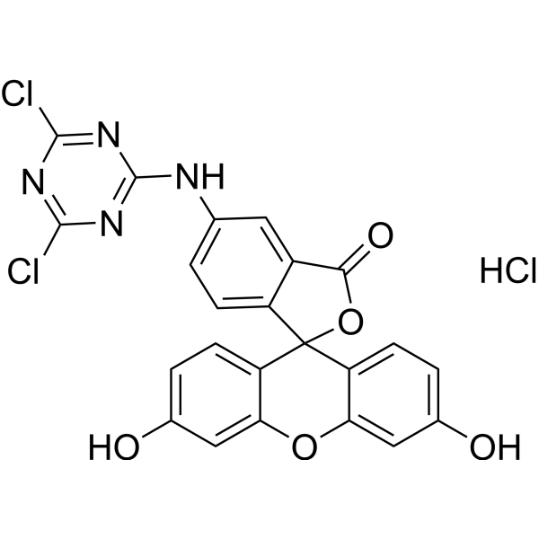 5-(4,6-Dichloro-s-triazin-2-ylamino)fluorescein hydrochloride 21811-74-5